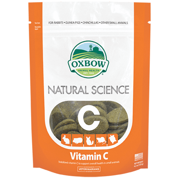 Oxbow Natural Science Vitamin C 120g - Pisces Pet Emporium