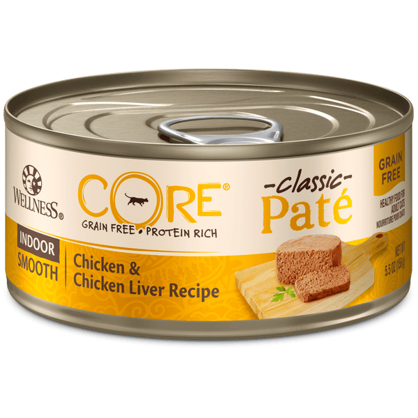 Wellness Core Indoor Cat Chicken & Chicken Liver 156 g - Pisces Pet Emporium