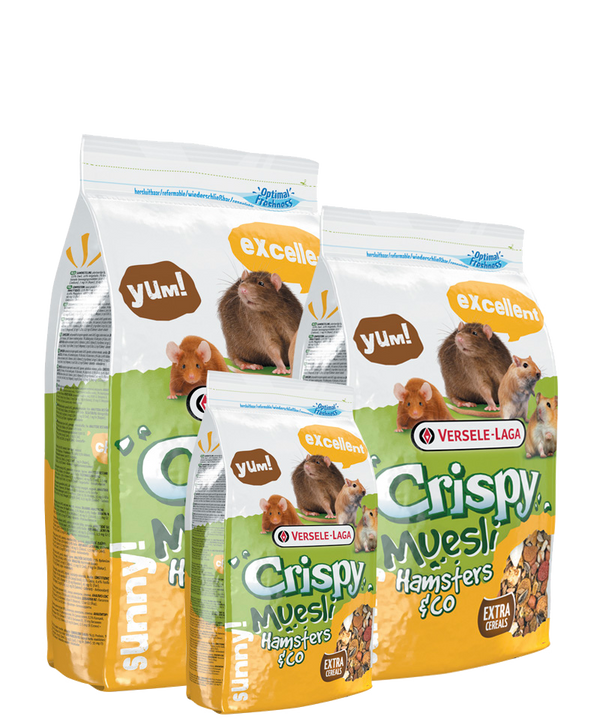 Versele-Laga Crispy Muesli - Hamsters & Co 1kg - Pisces Pet Emporium