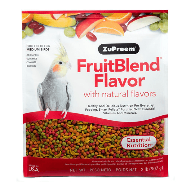 ZuPreem FruitBlend Medium Birds 907 g - Pisces Pet Emporium