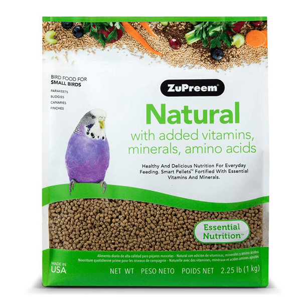 ZuPreem Natural Small Birds 1 Kg - Pisces Pet Emporium