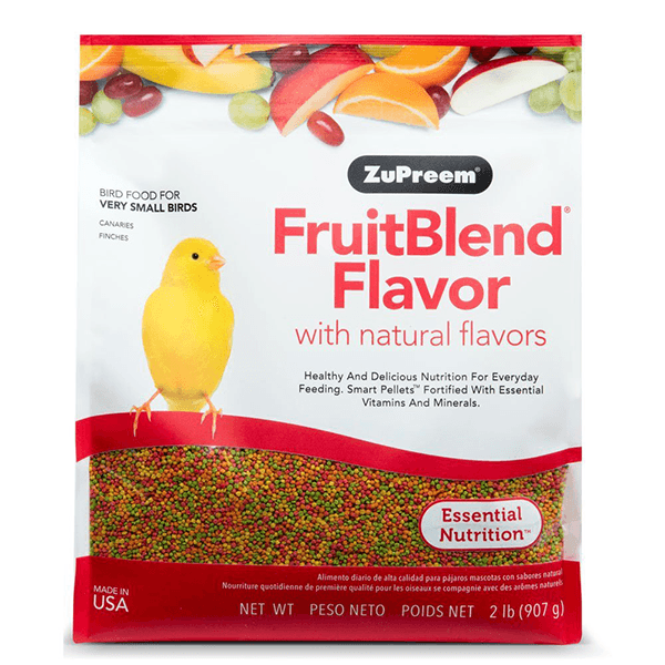 ZuPreem FruitBlend Very Small Birds 907 g - Pisces Pet Emporium