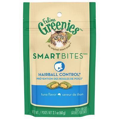 Feline Greenies Smartbites Hairball Control - Available in Two Flavours - Pisces Pet Emporium