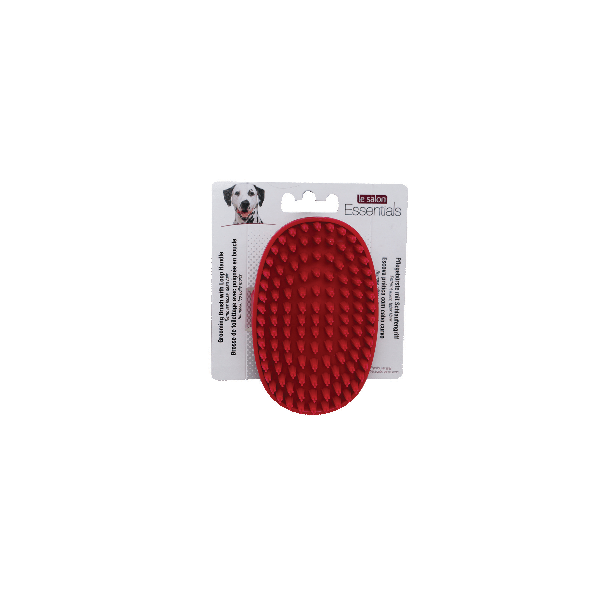 Le Salon Dog Rubber Grooming Brush - Pisces Pet Emporium