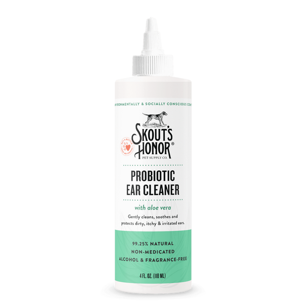 Skout's Honor Probiotic Ear Cleaner 4oz - Pisces Pet Emporium