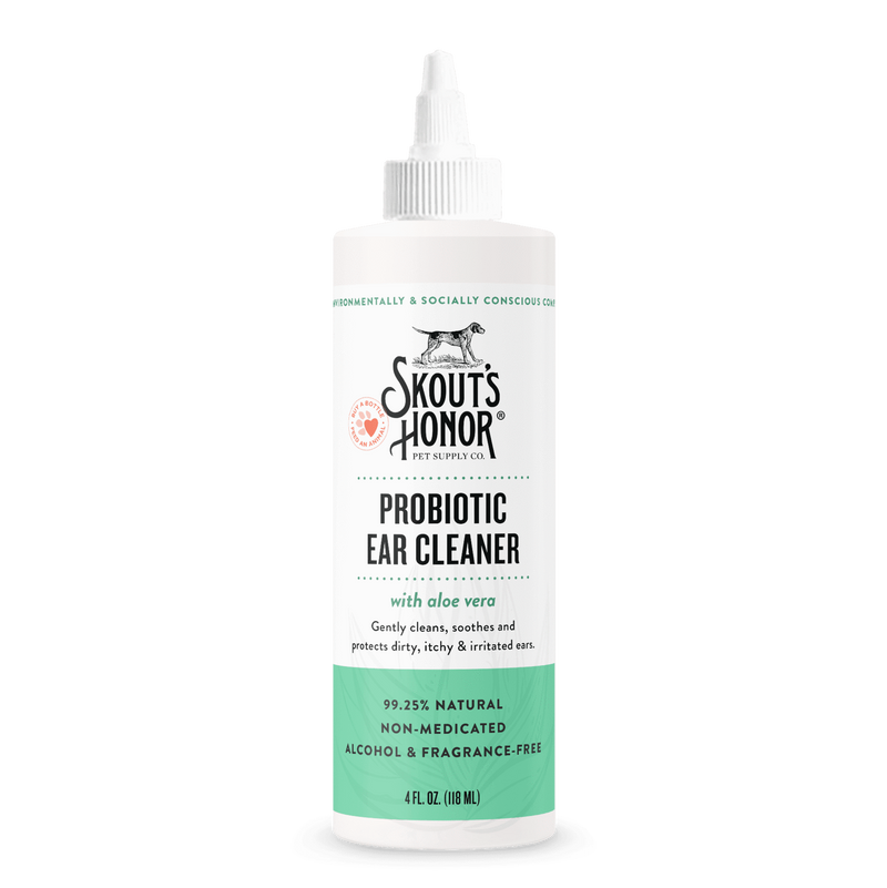 Skout's Honor Probiotic Ear Cleaner 4oz - Pisces Pet Emporium