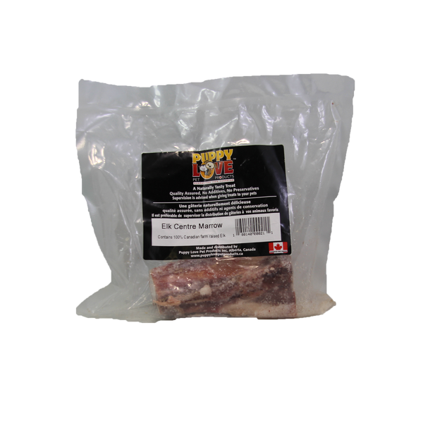 Puppy Love Frozen Elk Center Marrow - Small - Pisces Pet Emporium