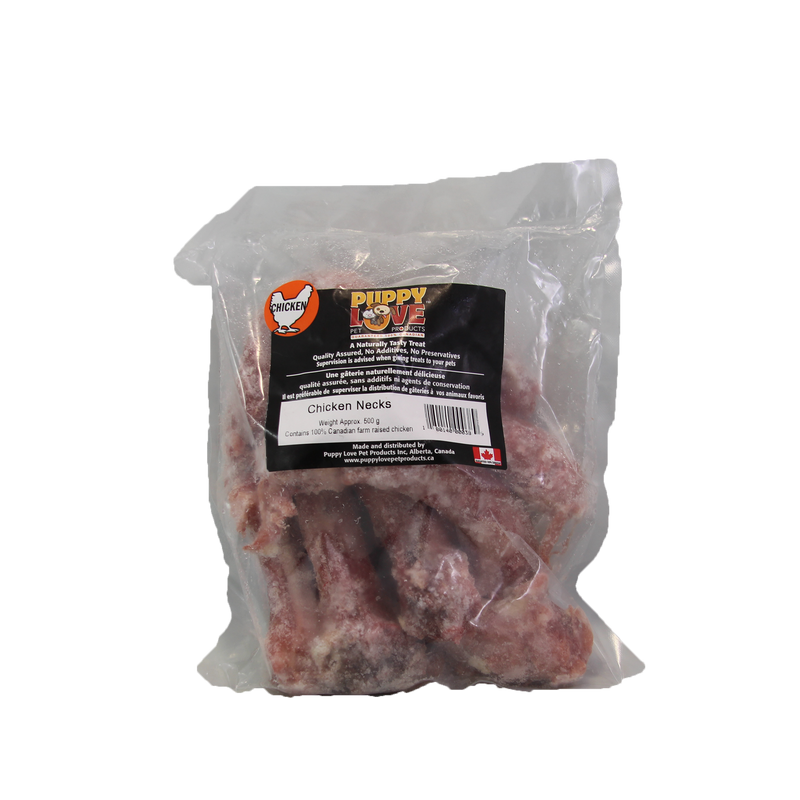 Puppy Love Frozen Chicken Necks - 5-Pack - Pisces Pet Emporium