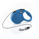 Flexi Classic Blue Retractable Leash - Cord - Pisces Pet Emporium