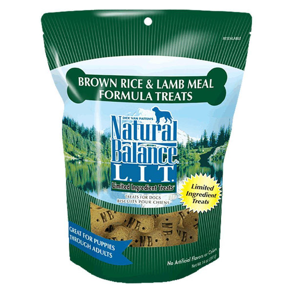 Natural Balance Lamb & Brown Rice- 14oz - Pisces Pet Emporium