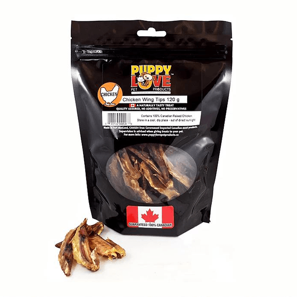 Puppy Love Chicken Wing Tips - Pisces Pet Emporium