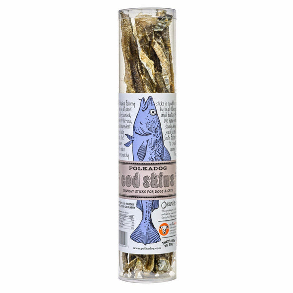 PolkaDog Cod Skins 133 g - Pisces Pet Emporium