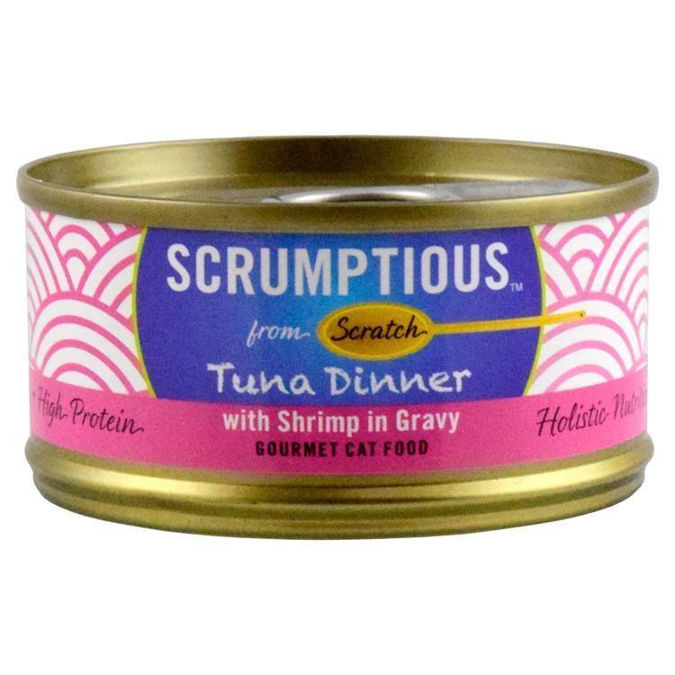 Scrumptious Cat Tuna Dinner with Shrimp 80 g - Pisces Pet Emporium