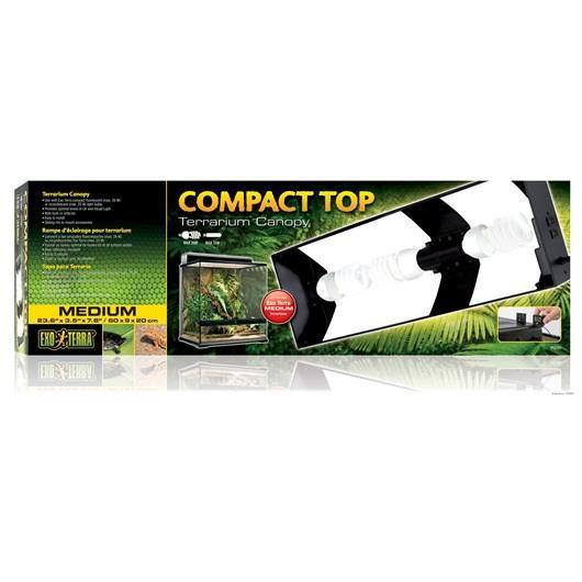 Exo Terra Compact Top - 23"x3.5"x7.8" - Pisces Pet Emporium