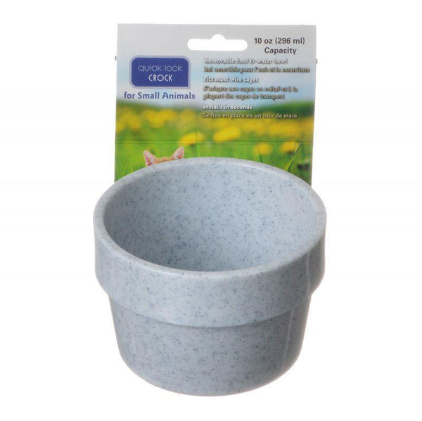 Lixit Quick Lock Crock - 296mL - Pisces Pet Emporium