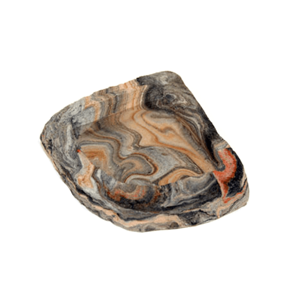 Pet-Tekk Habi-Scape Corner Rock Bowl - Small - Pisces Pet Emporium