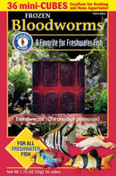 San Fransisco Bay Blood Worm Mini Cubes 1.75oz - Pisces Pet Emporium