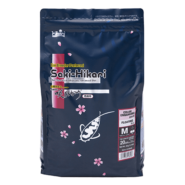 Hikari Saki Color Enhancing Floating Pellet Medium 2 Kg - Pisces Pet Emporium