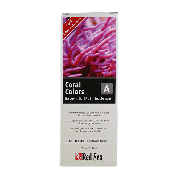 Red Sea Coral Colors A Halogens Supplement - Pisces Pet Emporium