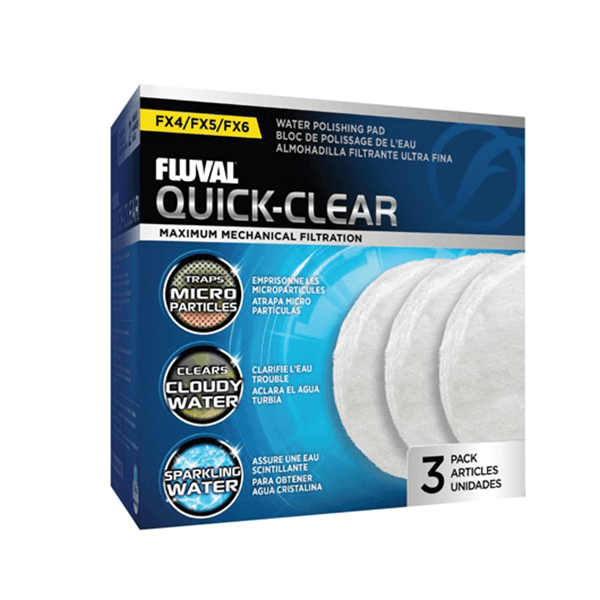 Fluval FX4/FX5/FX6 Quick Clear - 3 Pack - Pisces Pet Emporium