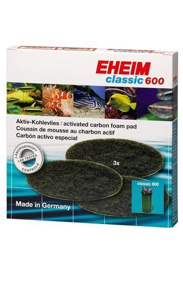 Eheim Carbon Filter Pad Classic 600/2217 - 3-Pack - Pisces Pet Emporium