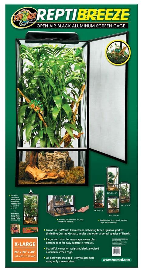Zoo Med ReptiBreeze Screen Cage - X-Large - Pisces Pet Emporium