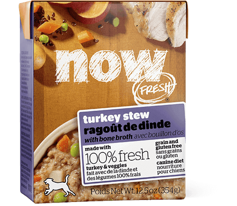 NOW Turkey Stew for Dogs 354 g - Pisces Pet Emporium