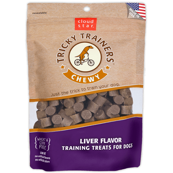 Cloud Star Chewy Tricky Trainers Chewy Liver - Pisces Pet Emporium