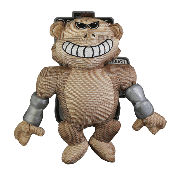 Silver Paw Crusha Squeezed Monkey - Pisces Pet Emporium