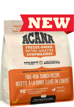 Acana Freeze-Dried Turkey Patties - Pisces Pet Emporium
