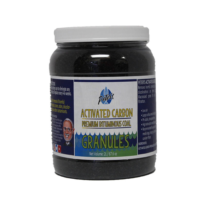 Peter's Activated Carbon Granules - Pisces Pet Emporium