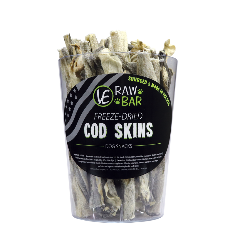 Vital Essentials Raw Bar - Cod Skin - Pisces Pet Emporium