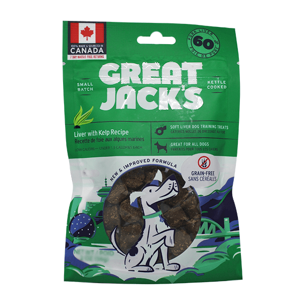 Great Jack's Liver & Kelp Training Treats - Pisces Pet Emporium
