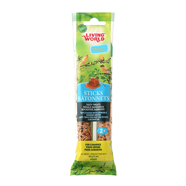 Living World Canary Sticks - Pisces Pet Emporium