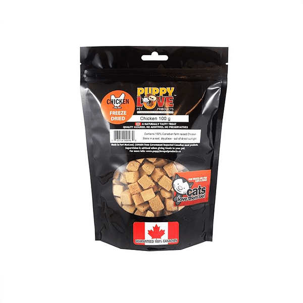 Puppy Love Freeze Dried Chicken - Pisces Pet Emporium