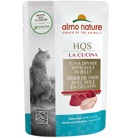 Almo Nature La Cucina Tuna & Sole Cat Food 55 g | Pisces Pets