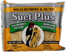 Wildlife Sciences Suet Plus - Mealworms & Nuts - Pisces Pet Emporium