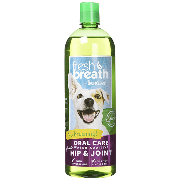 Tropiclean Fresh Breath Plus Hip & Joint Water Additive - Pisces Pet Emporium