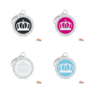 My Family Circle & Crown Pet ID Tag - Pisces Pet Emporium