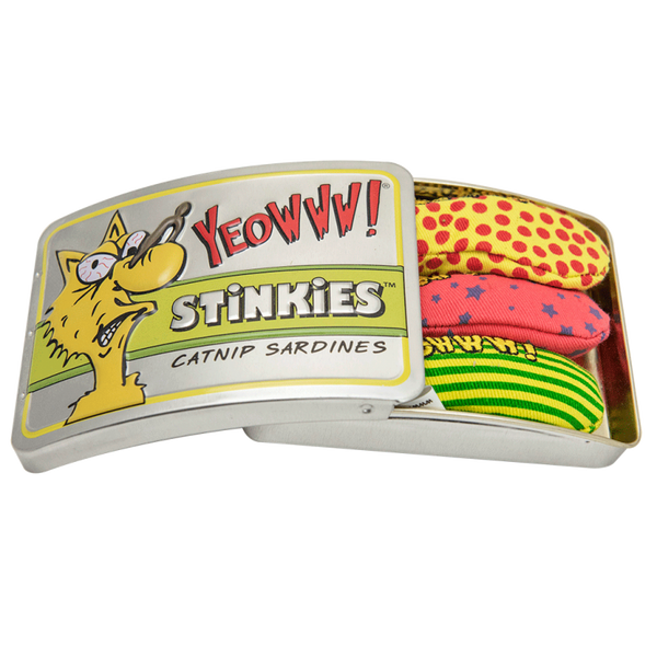 Ducky World Catnip Stinkies Sardines Plush Toy | Pisces