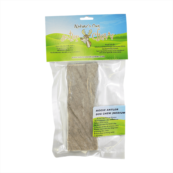 Nature's Own Moose Antler Dog Chew Medium - Pisces Pet Emporium