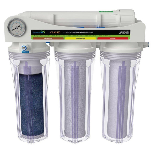 Aquatic Life Classic RODI System - 4-Stage 100GPD - Pisces Pet Emporium