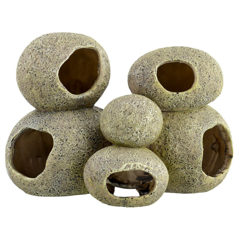 Underwater Treasures Multi-Stone Pleco Cave - Pisces Pet Emporium