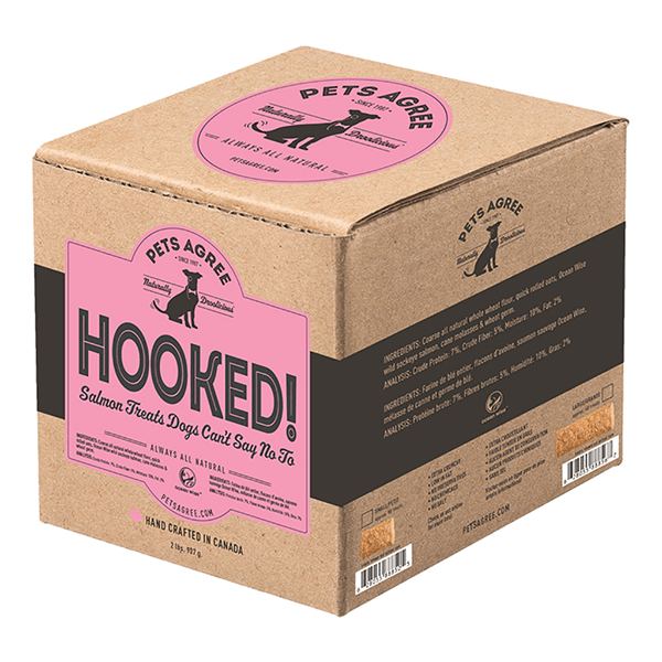 Pets Agree Hooked! Salmon Treats - Pisces Pet Emporium
