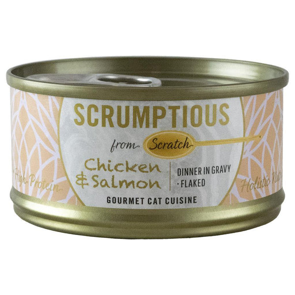 Scrumptious Chicken & Salmon in Gravy - 80 g - Pisces Pet Emporium
