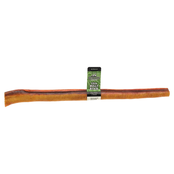 Redbarn Bully Stick 12" - Pisces Pet Emporium