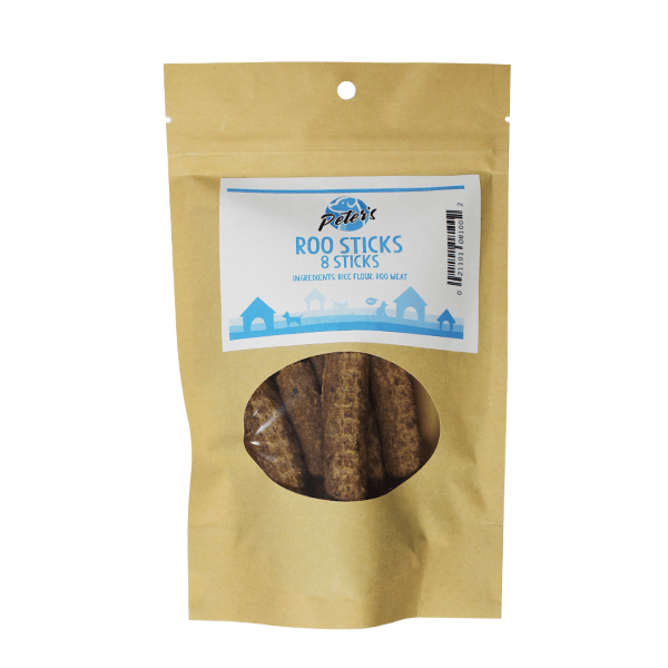 Peter's Roo Sticks - 8 Pack - Pisces Pet Emporium