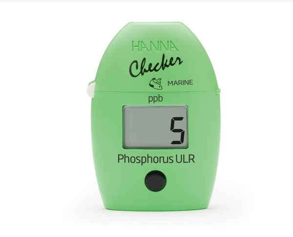 Hanna Saltwater Aquarium Ultra Low Range Phosphorus Colorimeter (ppb) - Checker HC - Pisces Pet Emporium