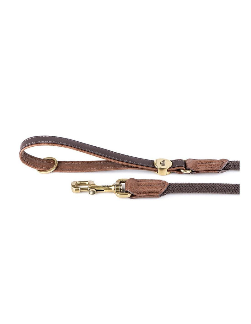 MyFamily Bilbao Rope Leash - Brown - Pisces Pet Emporium