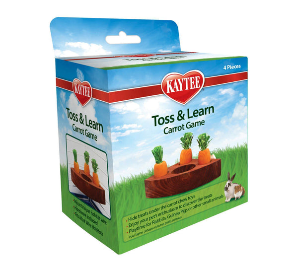 Kaytee Carrot Toss & Learn - Pisces Pet Emporium